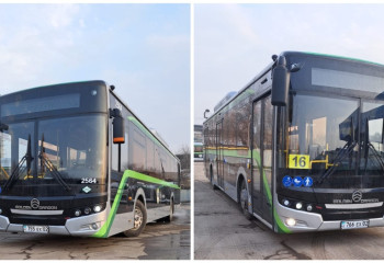 В Алматы обновлены автобусы еще на двух маршрутах