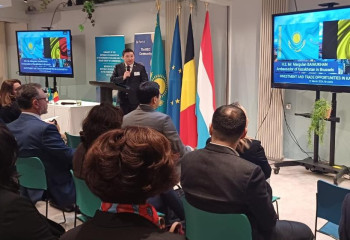 Business Forum on Investment, Trade and Economic Opportunities in Kazakhstan Held in Brussels