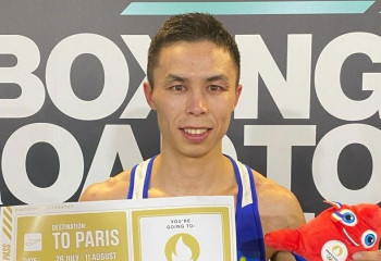 «Моей главной целью было защитить честь страны и получить лицензию»: боксер Сакен Бибосынов