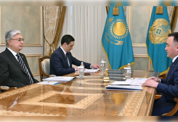 Мемлекет басшысы Жоғарғы сот төрағасын қабылдады