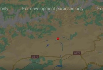 Землетрясение произошло в 465 км от Алматы