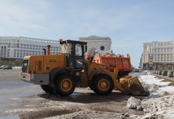 Более 27 тысяч кубометров снега вывезли из Астаны