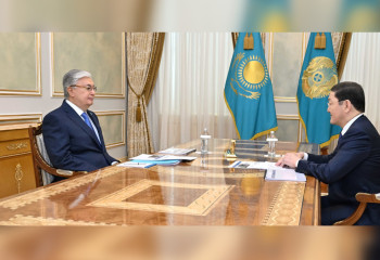 Kassym-Jomart Tokayev received Prosecutor General