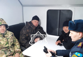 Трех рыбаков спасли в Костанайской области