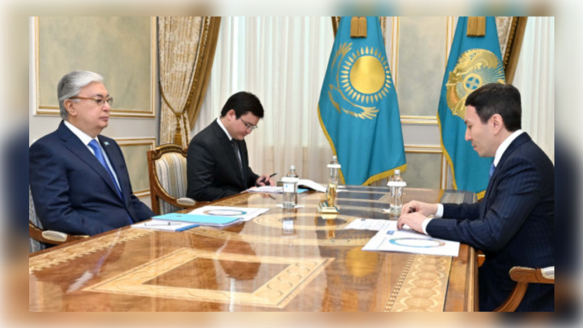 President Kassym-Jomart Tokayev received Chairman of  Board of Samruk-Kazyna JSC