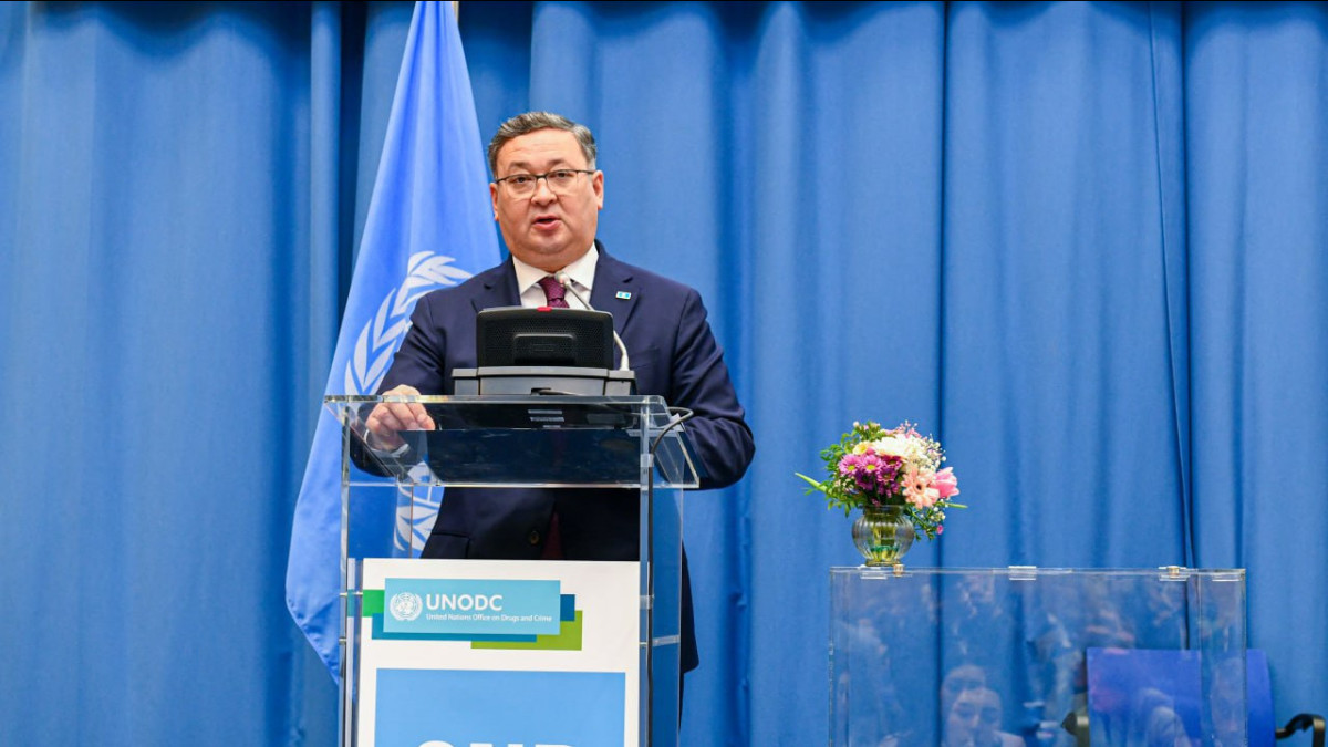 Kazakh FM participates in  high-level segment of the 67th Session of the UN commission on narcotic drugs