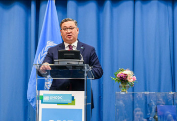 Kazakh FM participates in  high-level segment of the 67th Session of the UN commission on narcotic drugs