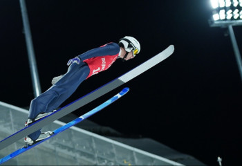 Kazakhstan wins Ski Jumping World Ski Cup