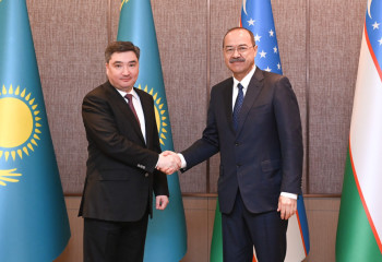 Олжас Бектенов с рабочим визитом посетил Ташкент