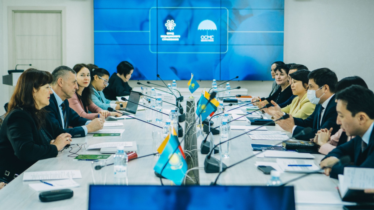 Литовская делегация отметила прогресс казахстанской системы ОСМС