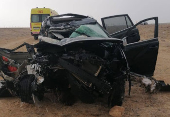 Маңғыстауда жантүршігерлік жол апатынан 2 адам көз жұмды