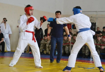 Қарағандыда әскерилер арасында жекпе-жектен чемпионат өтті