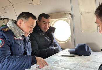 Төтенше жағдайлар министрі Атырау облысында су басу қаупі бар аумақтарды аралады