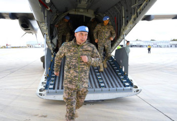 Қазақстандық бітімгерлер ротасы Голан жоталарына жетті