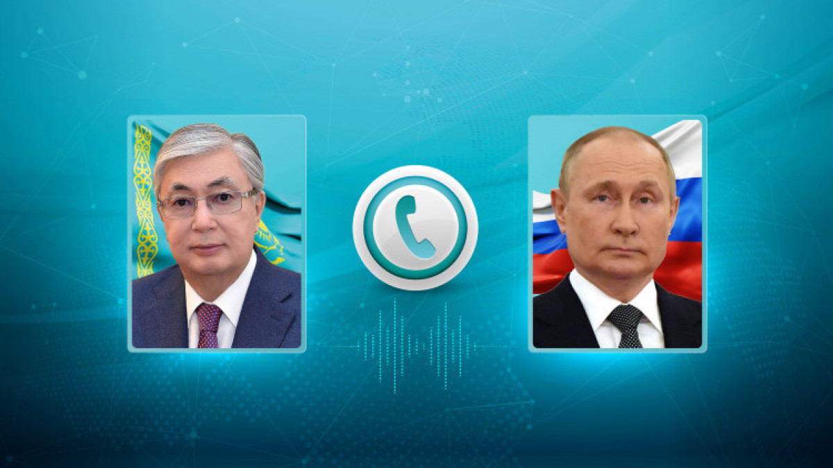 Kazakh President has telephone conversation with President of Russia
