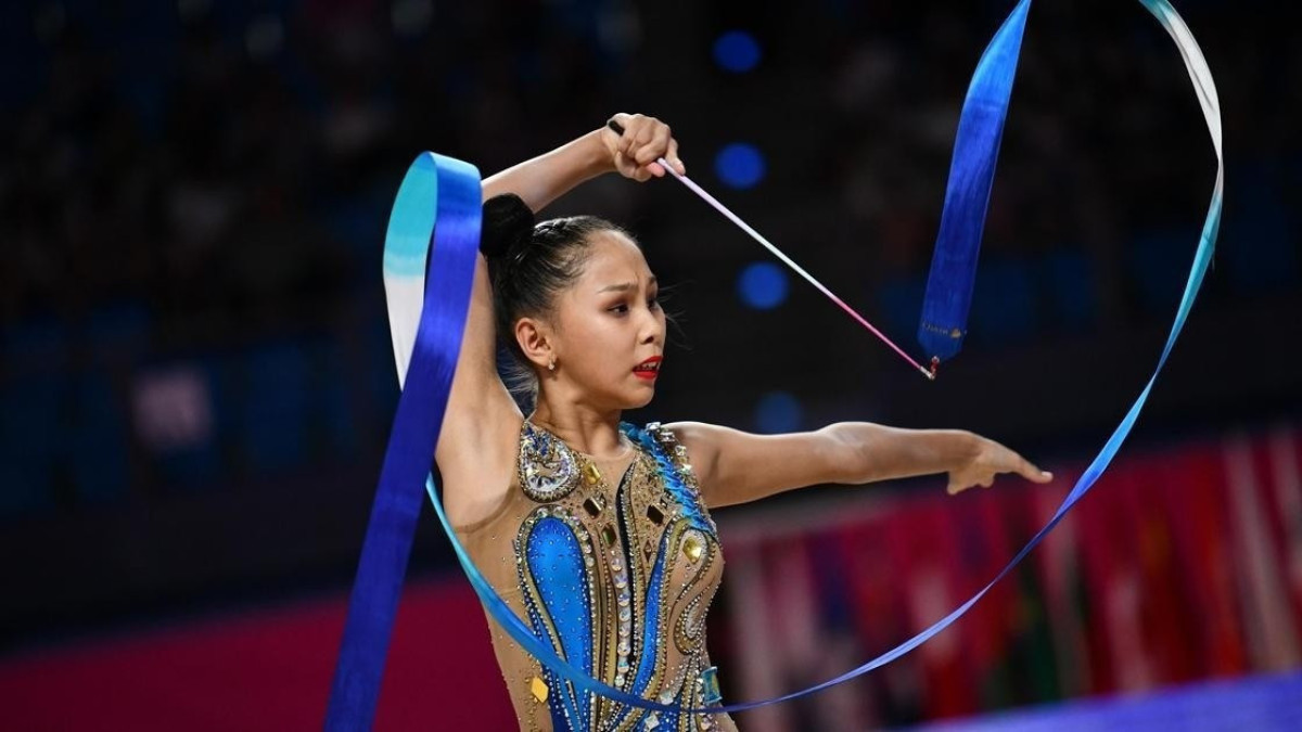 Kazakh gymnasts win medals at Aphrodite's Cup
