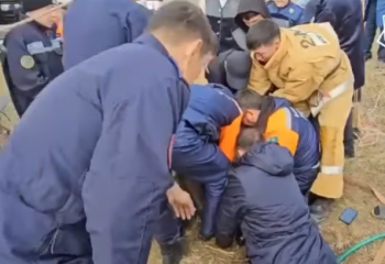 Девушка упала в трубу колодца в Туркестанской области