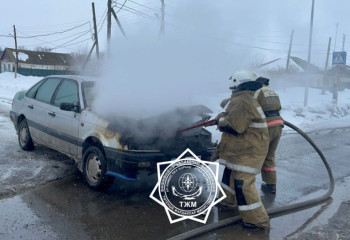 В трех регионах за день произошло возгорание авто