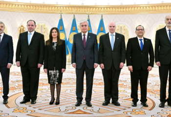 Президент бірқатар мемлекеттің елшілерінен сенім грамоталарын қабылдады