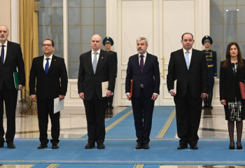 Kassym-Jomart Tokayev receives credentials of ambassadors of number of states