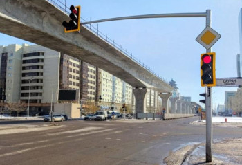 LRT құрылысы: елордада Сығанақ көшесіндегі қозғалыс уақытша өзгертіледі