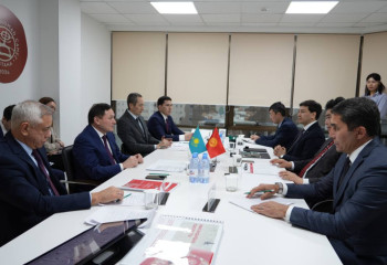 Ермек Маржықпаев қырғыз әріптесімен спорттағы өзекті мәселелерді талқылады