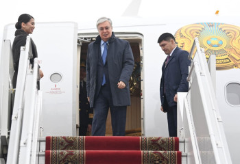 Tokayev arrives in Almaty