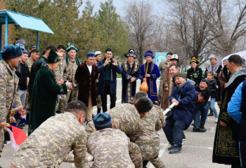 Қарулы күштер Ұлттық спорт күнін атап өтті