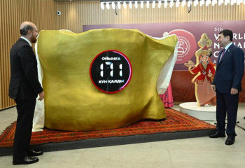 Астанада көшпенділер ойындарының кері санақ тақтасы іске қосылды