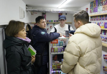 Астанада 100-ден астам сауда нүктелері тексерілді