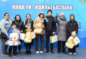 Қызылордада 80 отбасыға баспана кілті табысталды