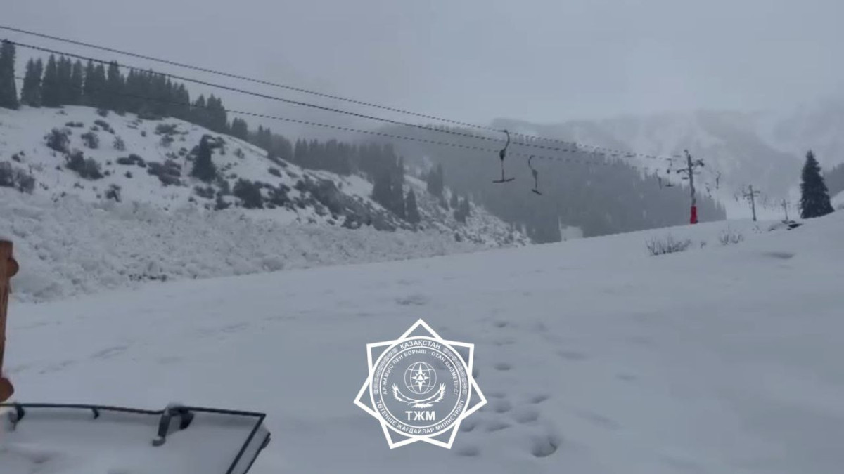 Снежная лавина сошла в бассейне реки Котырбулак из-за потепления и обильных осадков