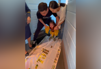 Обряд тұсау кесер впервые провели в поезде