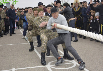 Әскерилер Ұлыстың ұлы күні - Наурыз мейрамын атап өтті