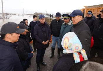Түркістан облысында өзен-көлдердің су деңгейі көтеріліп жатыр