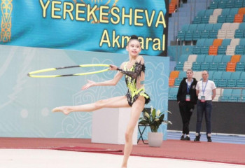 FIG ALEM CUP: Астанада көркем гимнастикадан халықаралық турнир өтіп жатыр