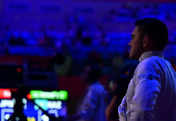 Руслан Курбанов вошел в пятерку сильнейших на этапе Кубка мира по фехтованию в Тбилиси