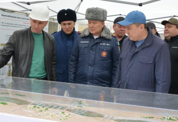 Вице-министр по чрезвычайным ситуациям посетил область Жетысу