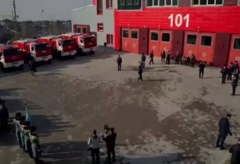 Еще одну современную пожарную часть открыли в Алматы