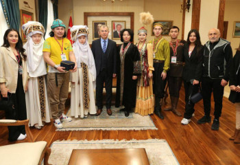 Ансамбль «Гүлдер» выступил на фестивале Наурыз в Турции