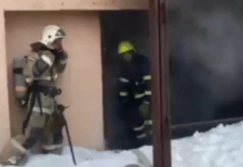 Астанада паркинг өртеніп жатыр