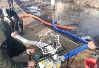 Ақмолада үйлерді су басудың алдын алу жұмыстары қарқынды жалғасуда