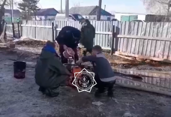 Спасатели помогают сельчанам Акмолинской области