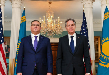 Kazakhstan Foreign Minister met with the US Secretary of State