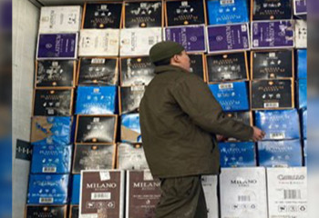 КНБ пресечен провоз крупной партии контрабандных табачных изделий на казахстанско-кыргызской границе