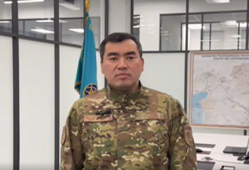 Төтенше жағдайлар министрі су тасқынына байланысты үндеу жасады