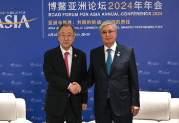 Мемлекет басшысы БҰҰ-ның бұрынғы бас хатшысымен кездесті