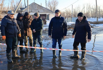Паводки в Костанайской области: в ряде районов введен режим ЧС