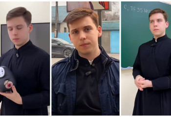 Харизматичный студент Алматинской православной духовной семинарии взорвал TikTok