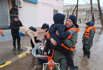 Көкшетауда Қылшақты өзені арнасынан тасыды